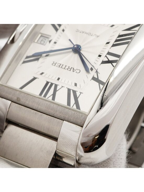 Cartier Tanken Gray\'s XL Silver Dial Watch